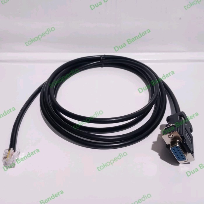 Jual KABEL SERIAL RS232 DB9 FEMALE TO RJ12 MALE 2 METER | Shopee Indonesia