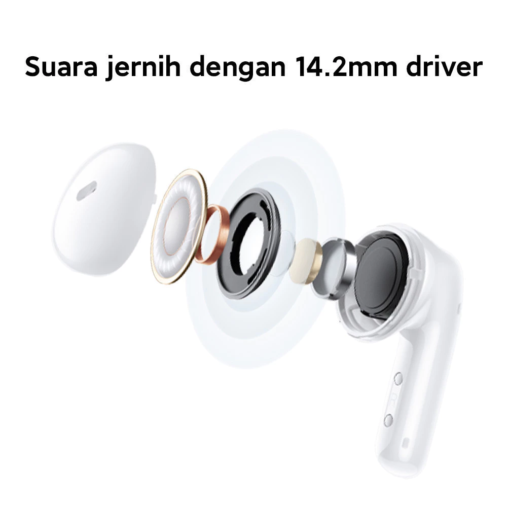Xiaomi Redmi Buds 6 Active | Google Fast Pair | Baterai Hingga 30 Jam | Audio Spasial | IPX 4 [Official Store]