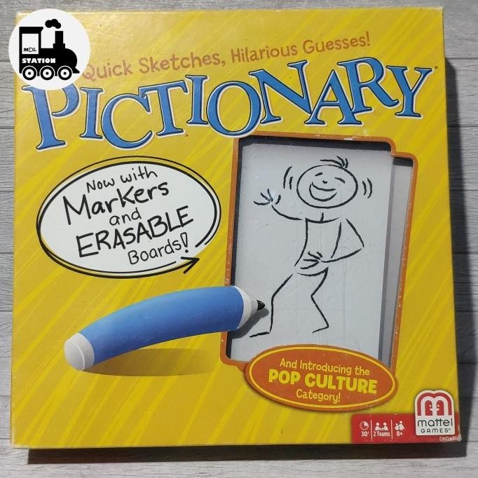 Jual Mattel Games PICTIONARY - The Game of Quick Draw (Original ...