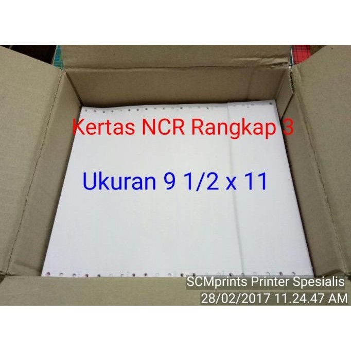 Jual Kertas Invoice NCR Rangkap 2 Ply / Countinius Form / NCR Paper 2 ...