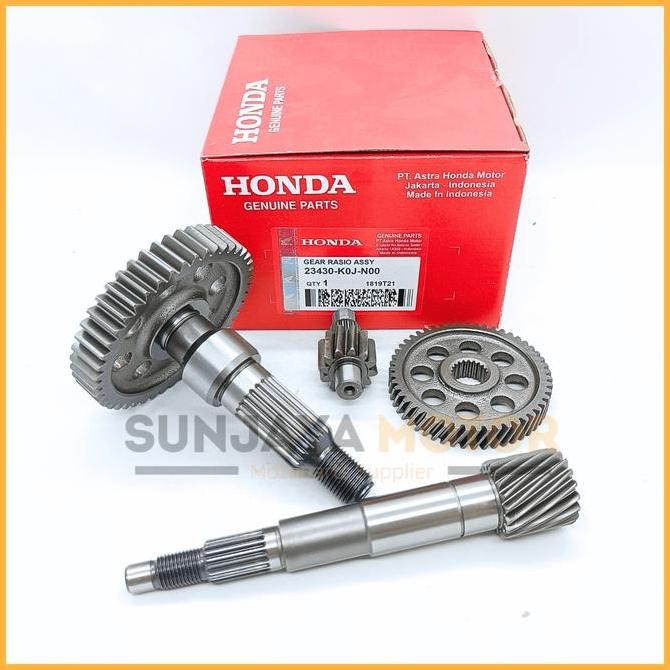 Jual Ready !! Gear Rasio Set Original Honda K0J Gigi Rasio Beat Deluxe ...