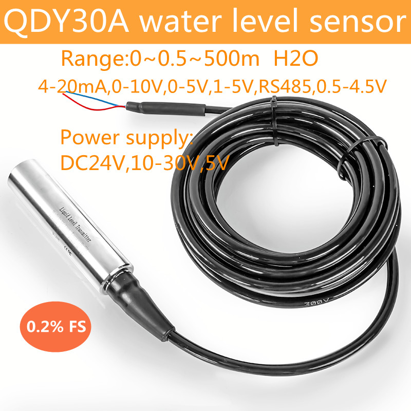 Jual FIDU Smart Water Level Sensor For Tank Deep Well DC12V 24V to ...