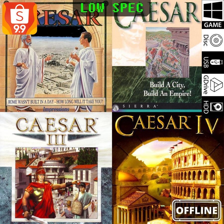 Jual caesar i/caesar ii/caesar iii/caesar iv/caesar 1/caesar 2/caesar 3 ...