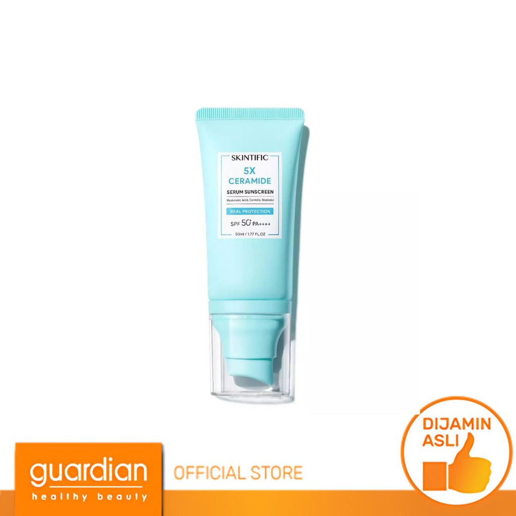 Jual SKINTIFIC - 5X Ceramide Serum Sunscreen 50ml SPF 50+ PA+++ | Sun ...