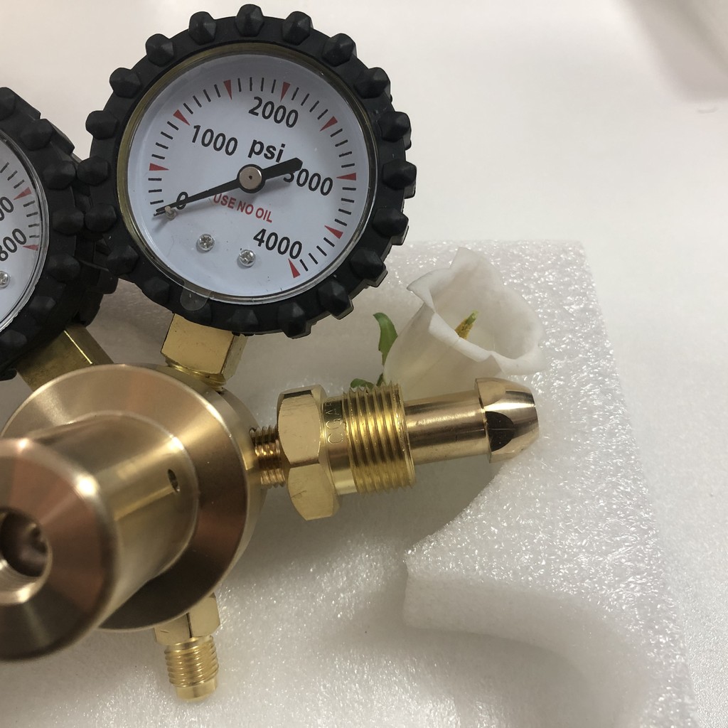 Jual SINARJAYYA Nitrogen Pressure Reducer Inlet Thread CGA580 Brass ...