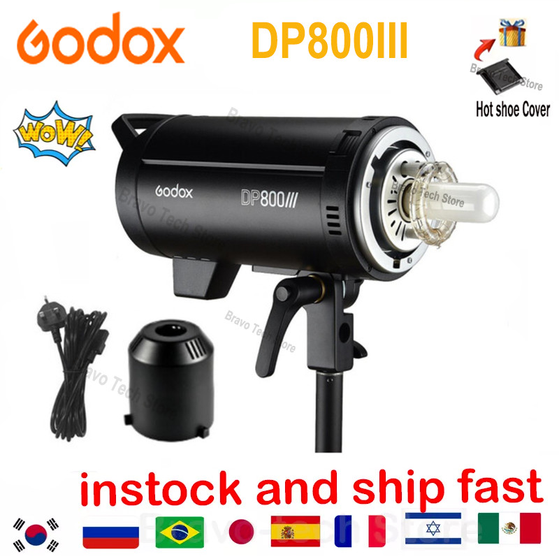 Godox DP800II Flash Da Studio 800Ws Con Attacco Bowens, GN88 E Sistema X Integrato