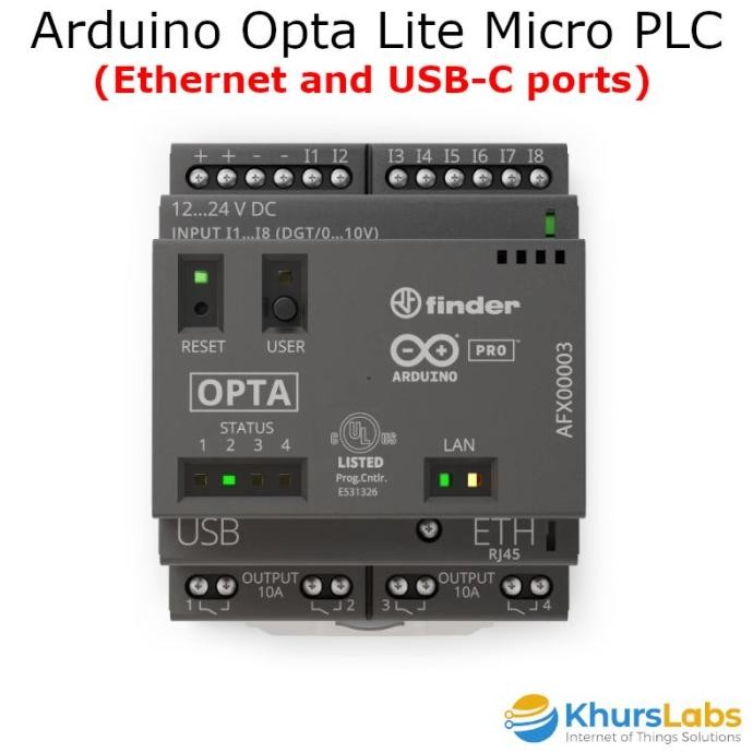 Jual Arduino Opta Lite Micro PLC (Ethernet and USB-C ports) | Shopee ...