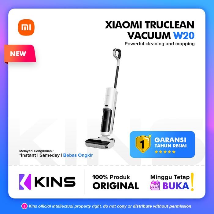 Jual Xiaomi Truclean W20 Wet Dry Vacuum 15kpa Self-cleaning roller ...