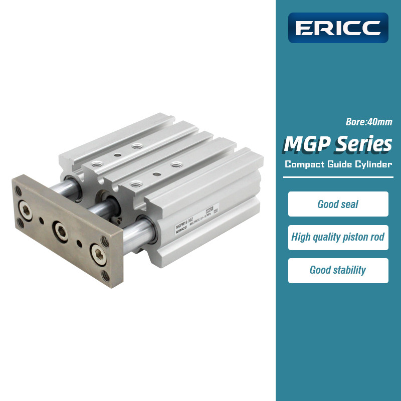 Jual CIF MGPM40 MGPL40 Series compact guide cylinder Thin Three axis ...