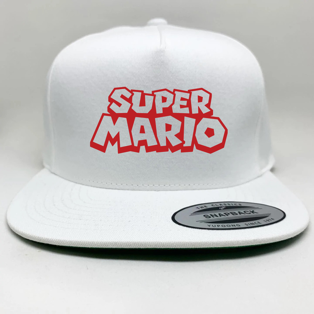 Jual Topi Snapback Gaming Super Mario Logo Red | Shopee Indonesia