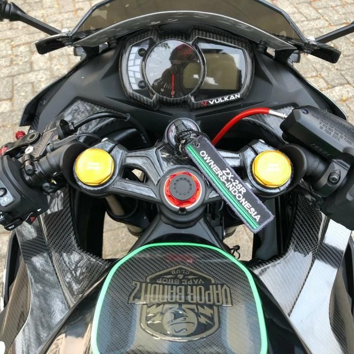 Jual Cover dashboard Carbon kevlar ZX25R zx25r Ninja 250 4 cylinder ...