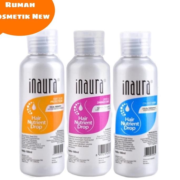 Jual Inaura Hair Nutrient Drop Vitan Rambut 100 Ml | Shopee Indonesia