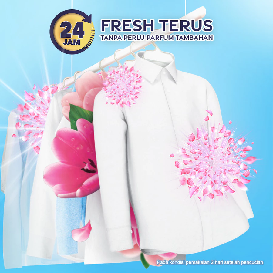 pewangi pakaian elegan, solusi baju bau lembap