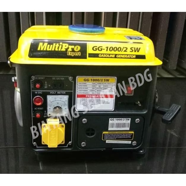 Jual Multipro GG-1000/2 SW Genset Portable (Generator Set) TEG | Shopee ...