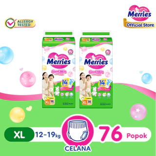 Merries Pants Good Skin XL 38 Twinpack