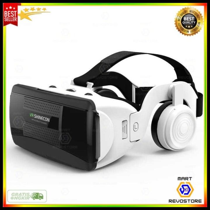 Jual Terlaris Vr Box 3D Virtual Reality Glasses Dengan Headset Shinecon ...