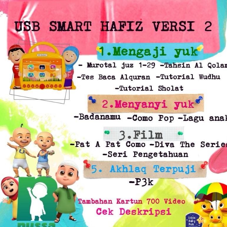 Jual Usb Karakter Hafiz Hafiza Smart Hafiz Versi 1 2 3 4 5 6 Smarthafiz ...