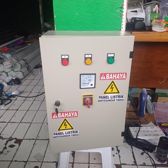 Jual Murah Panel Listrik 3Phass 100A Panel Listrik 3Phass Timer Panel ...