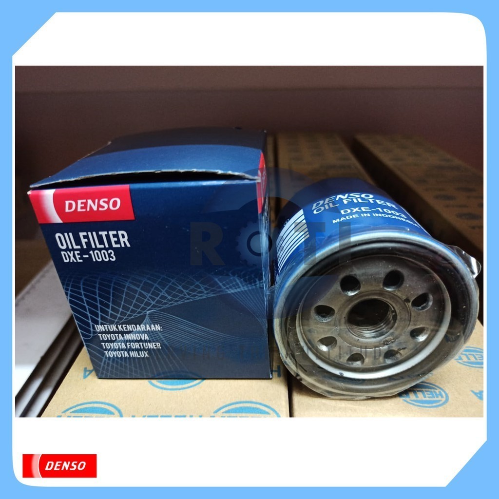 Jual DENSO FILTER OLI INNOVA / FORTUNER / HILUX // DXE-1003 | Shopee ...