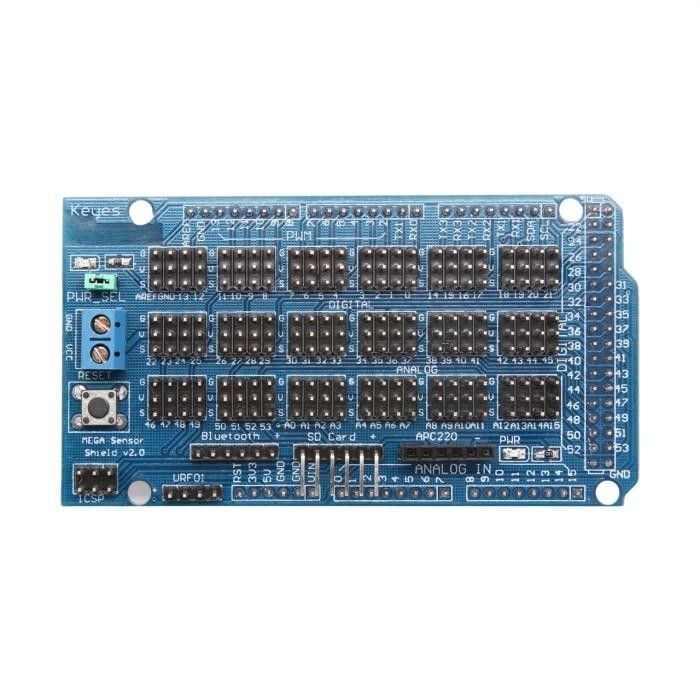 Jual V2.0 ARDUINO MEGA SENSOR expansion shield sensor shield | Shopee ...