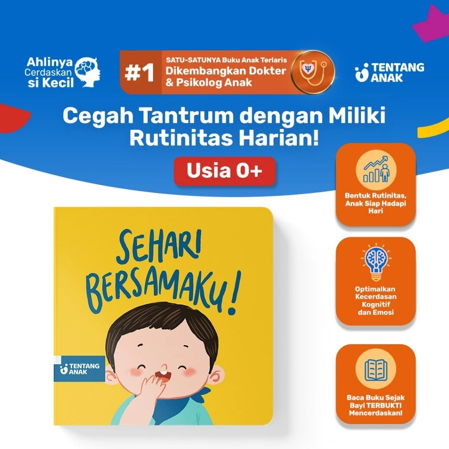Boardbook Sehari Bersamaku
