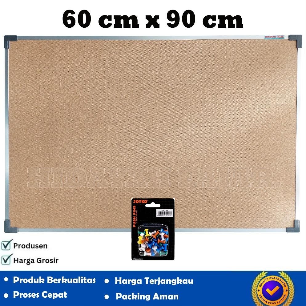 Jual SPIROS SOFTBOARD - PIN BOARD - CORK BOARD - PAPAN PENGUMUMAN ...