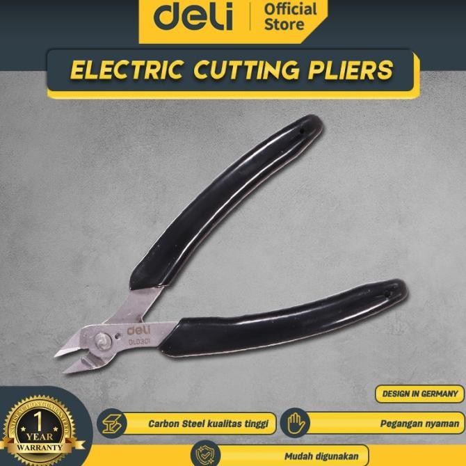 Jual NEW!!! Deli Electric Cutting Pliers/Tang Potong Kawat Tang Mini 4. ...