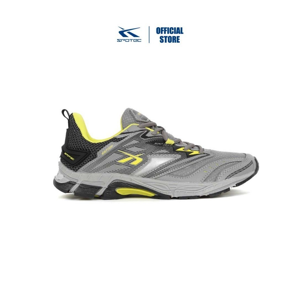 Jual Spotec Running Raptor Sepatu Lari Pria Wanita - Abu Muda Hijau ...