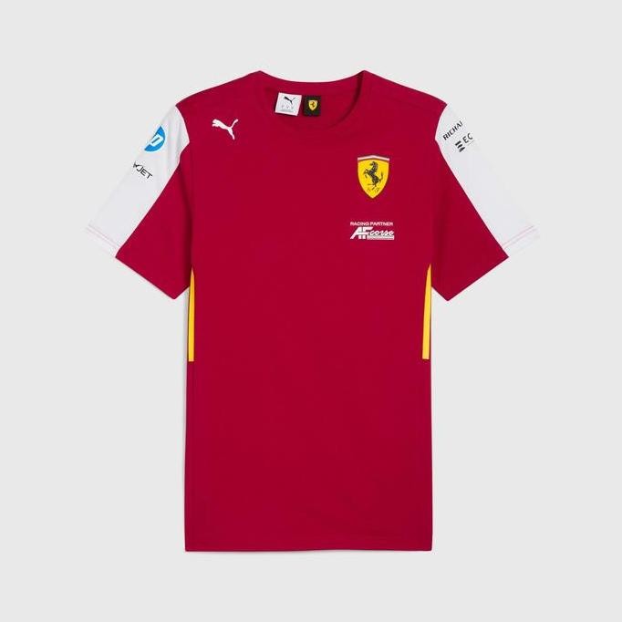 Jual Ferrari AF Corse Le Mans Hypercar 2025 Team T-shirt. Kaos Pria ...