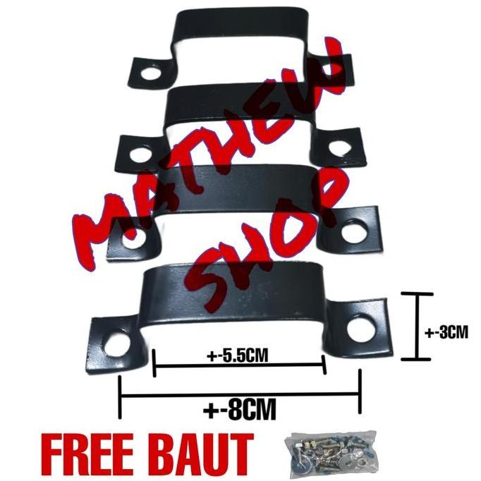 Jual Bracket Breket Rack Atap Mobil Breacket Roofrack Hummer Universal ...
