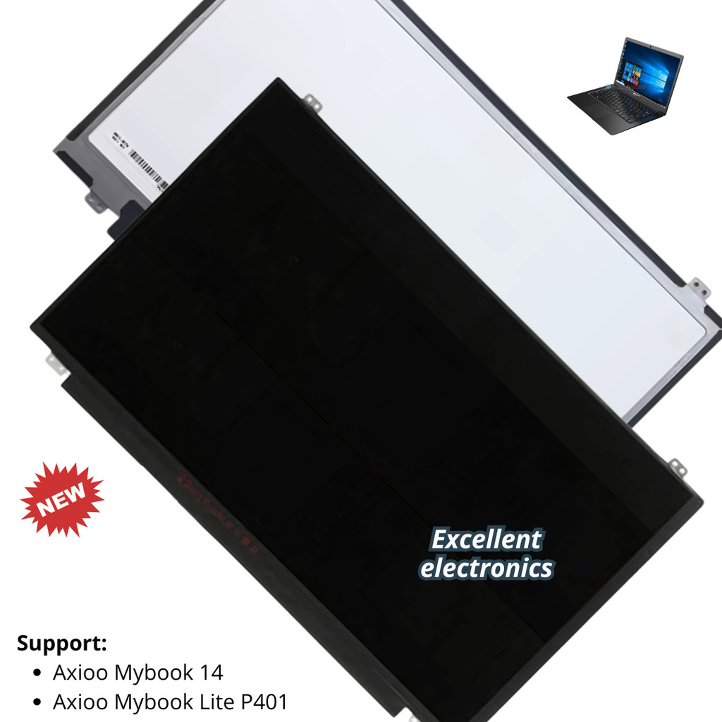 Jual Layar LCD Axioo Mybook 14 Lite P401 new original monitor panel ...