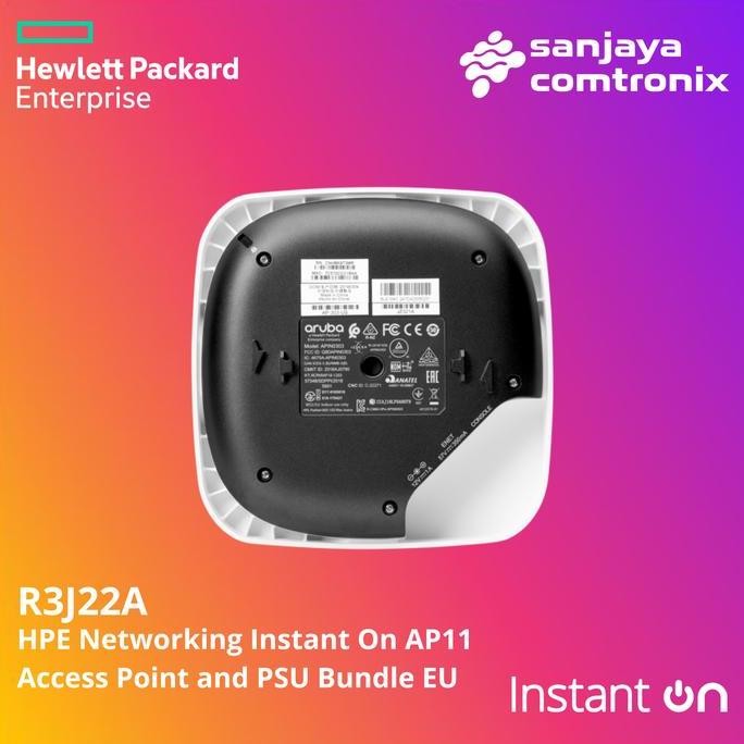 Jual Aruba R3J22A Instant On Ap11 (Rw) Indoor Ap With Dc Power Adapter ...