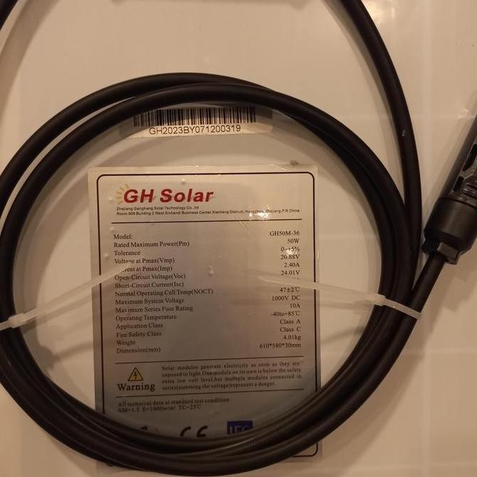 Jual Paket Hemat Solar Panel Surya 50WP + Aki 12v 18 ah | Shopee Indonesia