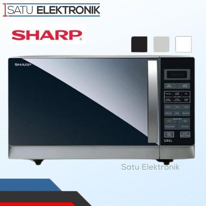 Jual Sharp R-728R Compact Grill Microwave Oven 25L | Shopee Indonesia