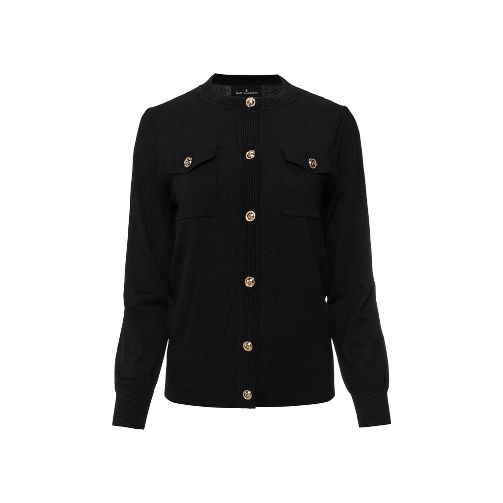 Jual Lisa Cardigan - Black | Shopee Indonesia