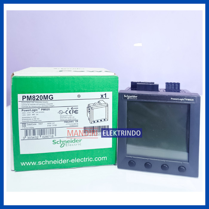Jual SCHNEIDER POWER METER PM 820/ POWER LOGIC PM 820 | Shopee Indonesia