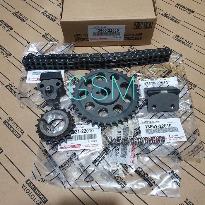 Jual Chain Set Kit Timing Set Rantai Set Toyota Kijang 3K 4K Kf10 Kf20 ...