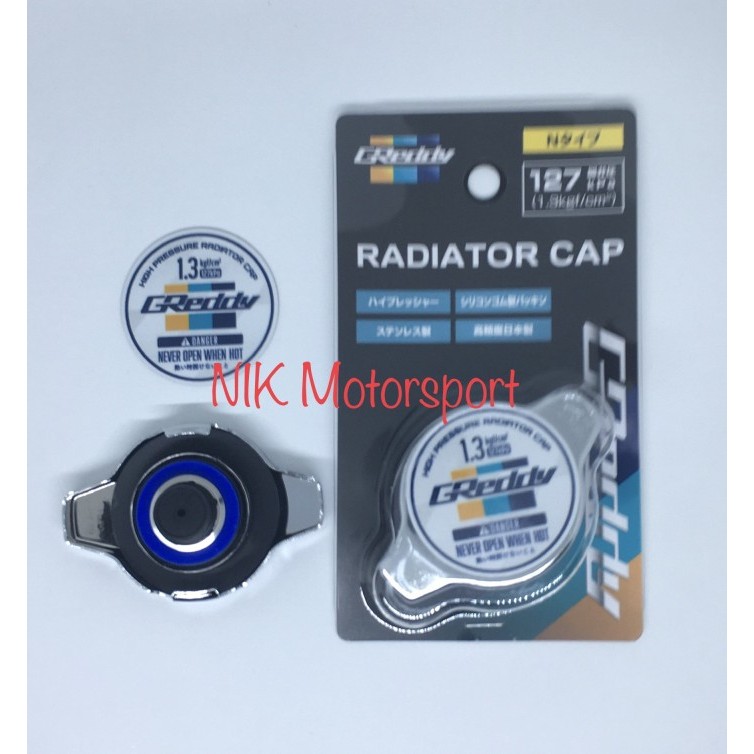 Jual Tutup Radiator Greddy Racing Type N 1.3Bar Japan | Shopee Indonesia