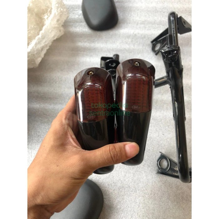 Jual Fairing Fering Set Sayap Ninja Ssr Hitam Termurah Langka | Shopee ...