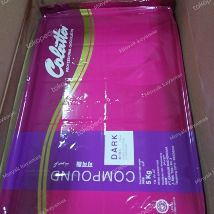 Jual Colatta Dark Compound 5 kg | Shopee Indonesia