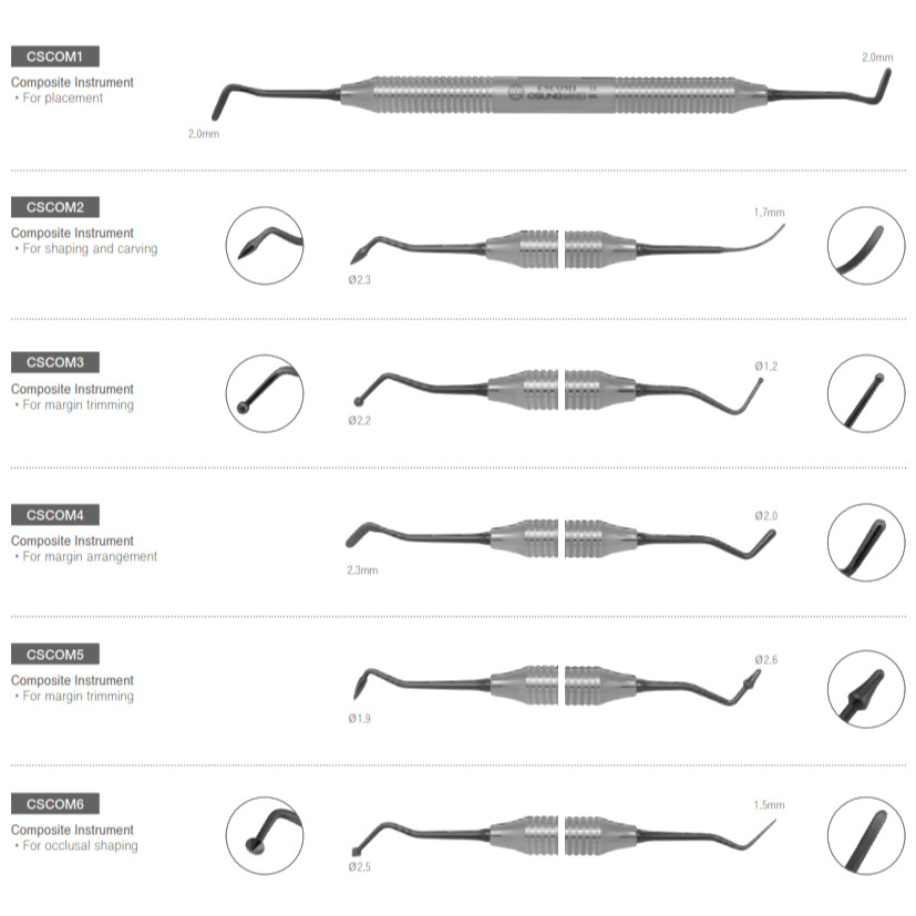 Jual Osung Restorative COMPOSITE INSTRUMENTS / INSTRUMEN KOMPOSIT ...