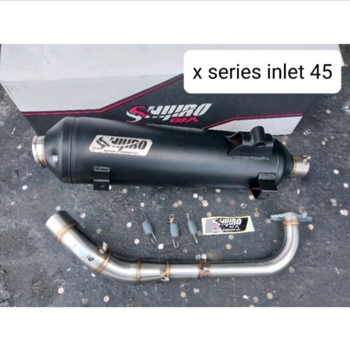 Jual Knalpot Standar Racing Shijiro Type Monster X Series For Aerox N ...