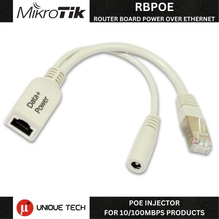 Jual Mikrotik Original Passive PoE injector RBPOE Asli | Shopee Indonesia