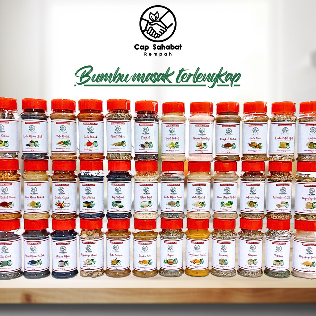Jual Cap Sahabat - Rempah Botol Premium All Variant / Bumbu 100% ...