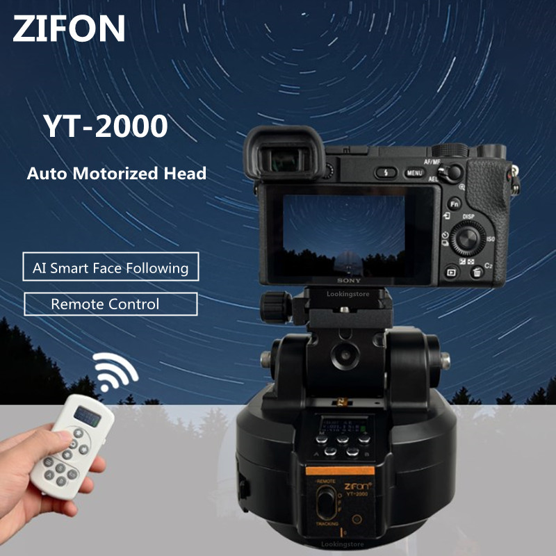 Jual BARU ZIFON YT-2000 AI Smart Face Following Motorized Rotating ...