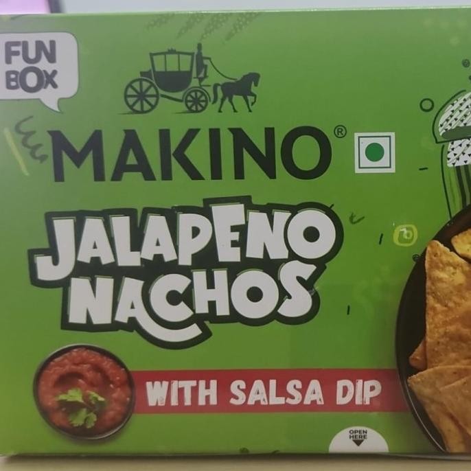Jual %$%$%$%$] JALAPENO NACHOS MAKINO WITH SALSA DIP FUN BOX 77G ...