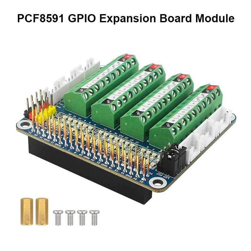 Jual JETS 4 GPIO Expansion Board PCF8591 Module LED Onboard ADC/DCA ...