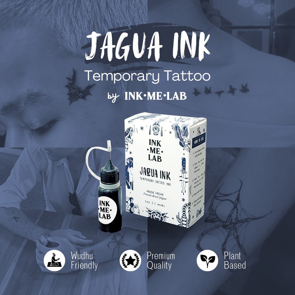 Jual Jagua Ink Tinta Fruit Ink Tato Temporer 10 ml by Inkmelab | Shopee ...