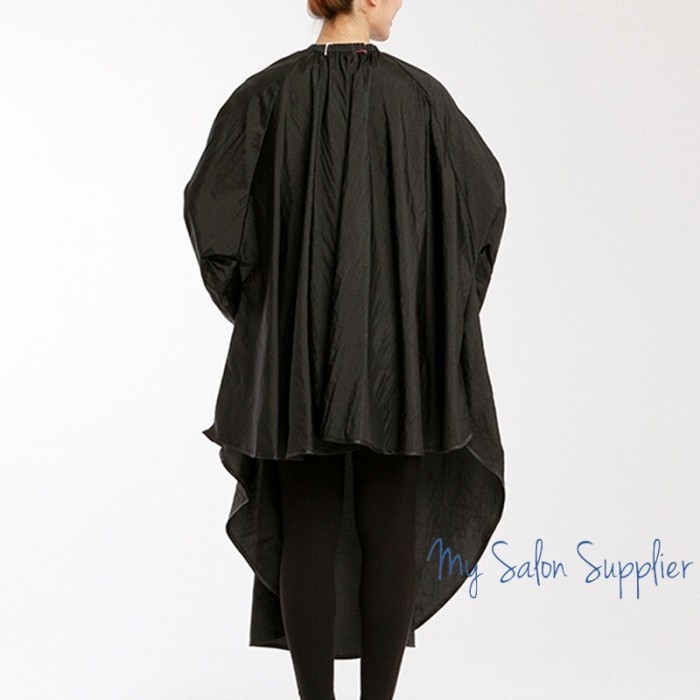 Jual Kep / Kip Potong Rambut Salon Barber Hitam Model Baju Lengan ...