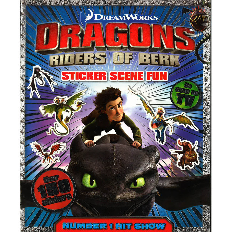 Jual DRAGONS RIDERS OF BERK: STICKER SCENE FUN | Shopee Indonesia